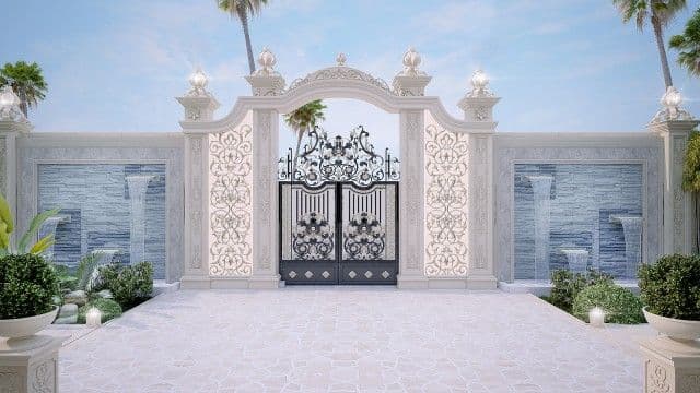 مقاول أسوار وفلل بتصاميم عصرية