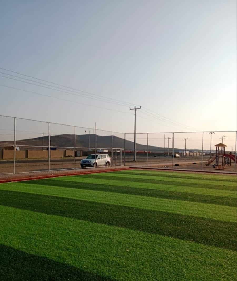 شبك حماية ملعب رياضي عالي الجودة والأمان